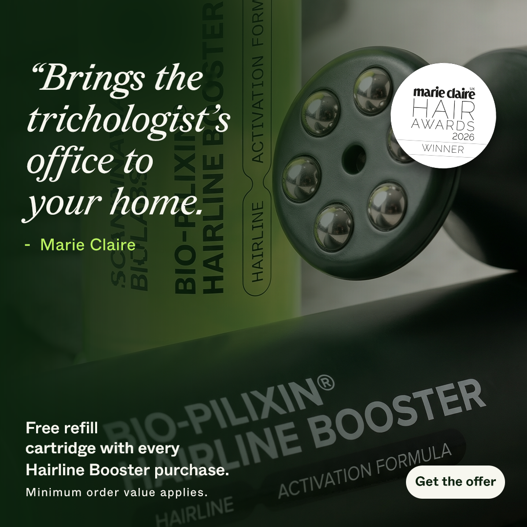 Scandinavian Biolabs Facebook ad: Add a Booster, Get a Cartridge Free