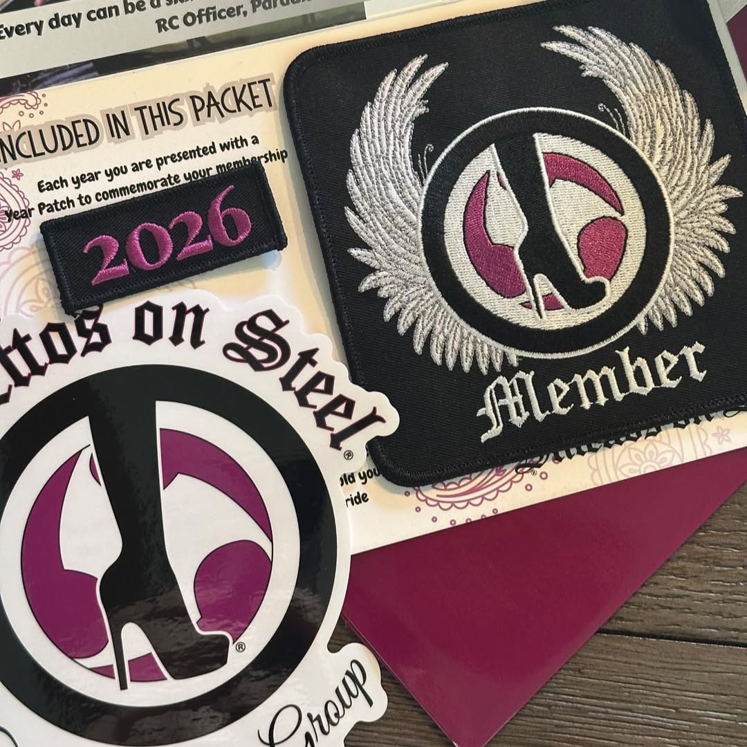 Stilettos on Steel, LLC Female Riders Group Facebook ad: Stilettos on Steel