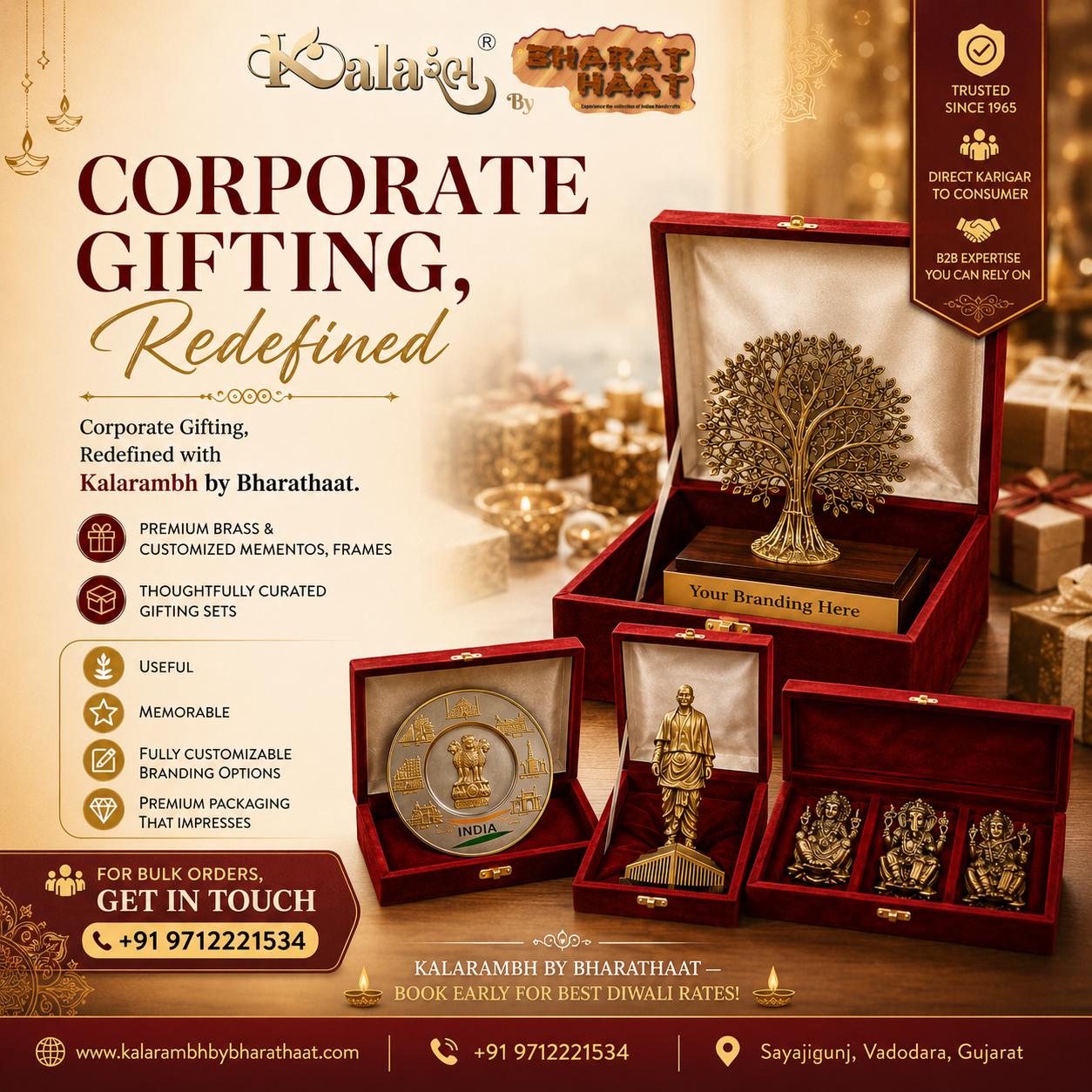 Kalarambh Facebook ad: Premium Corporate Gifts That Impress