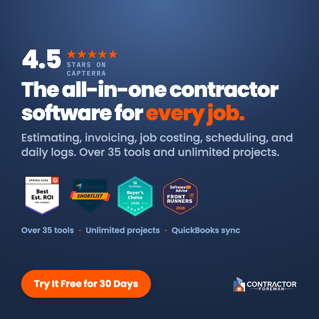 Contractor Foreman Facebook ad: Are Broken Spreadsheets Costing You Money?
