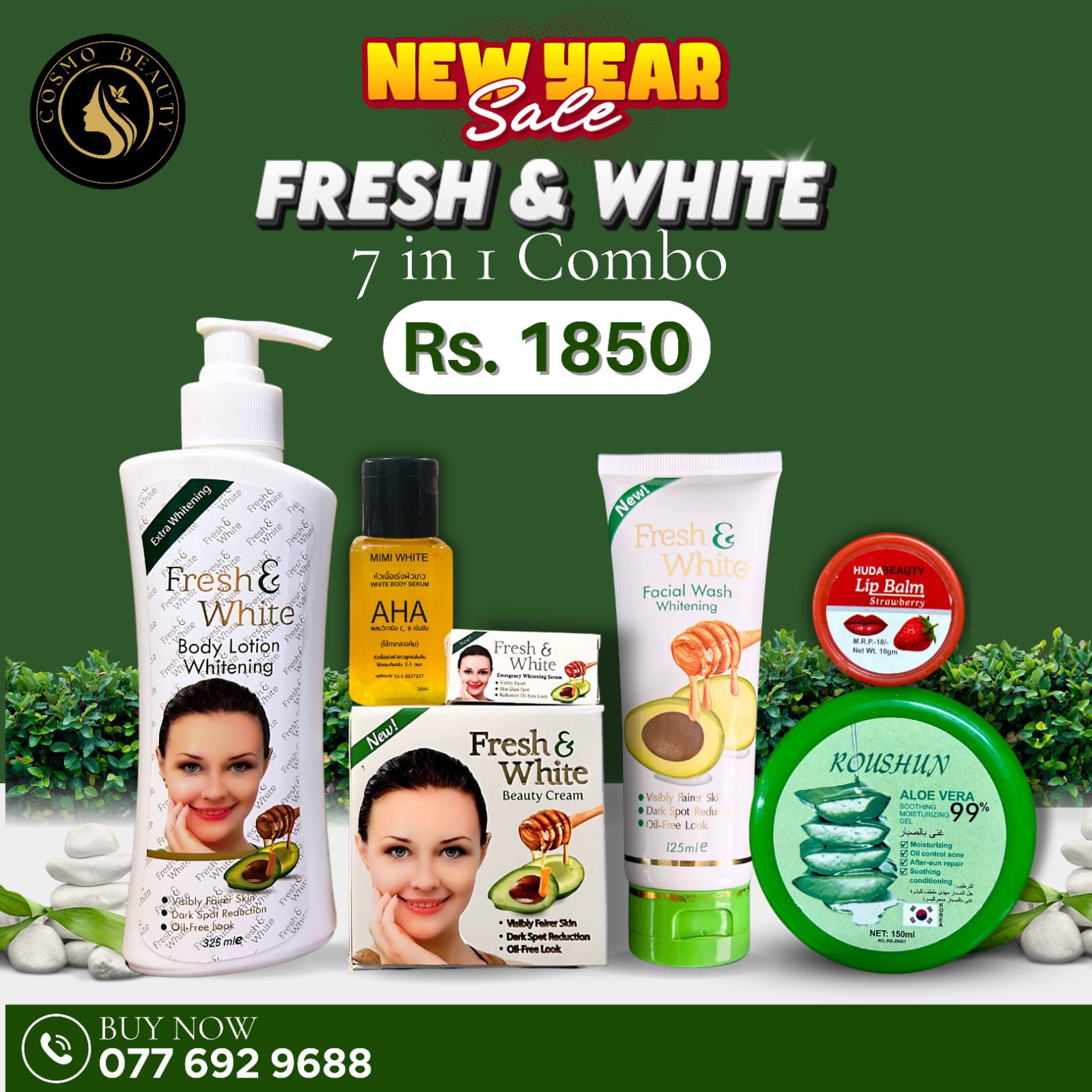 Cosmo Mart Facebook ad: Fresh 7 in 1combo