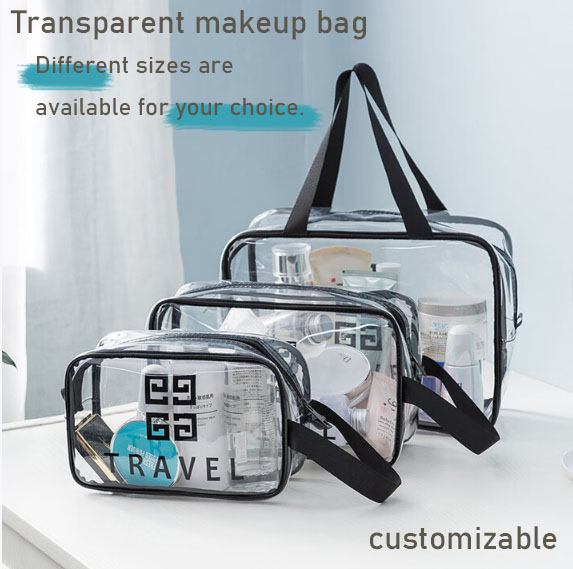 Home textile packaging trade Facebook ad: Hey! Our versatile bags-mesh toiletry, textile handbag, PVC…