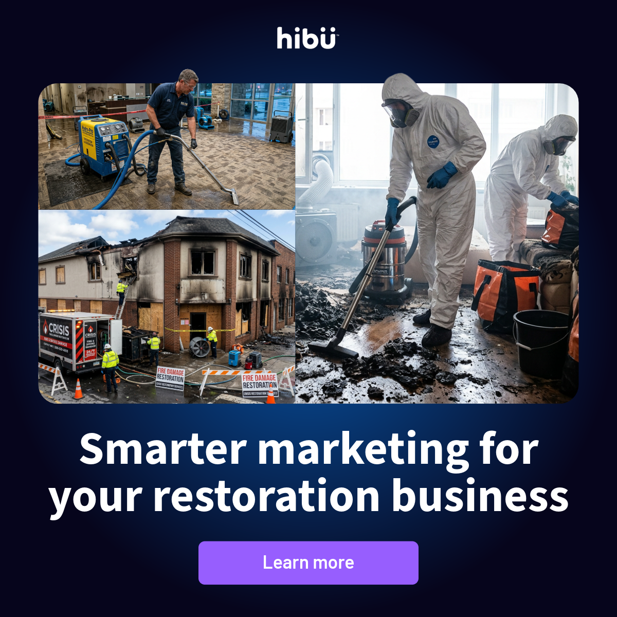 Hibu Facebook ad from Jul 1, 2026
