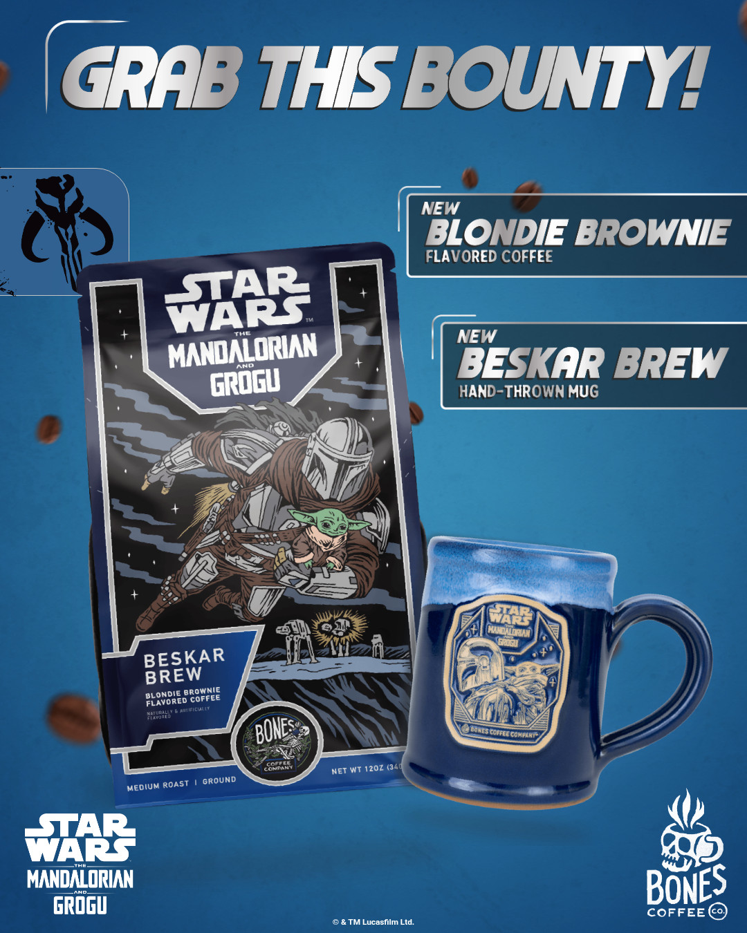 Bones Coffee Company Facebook ad