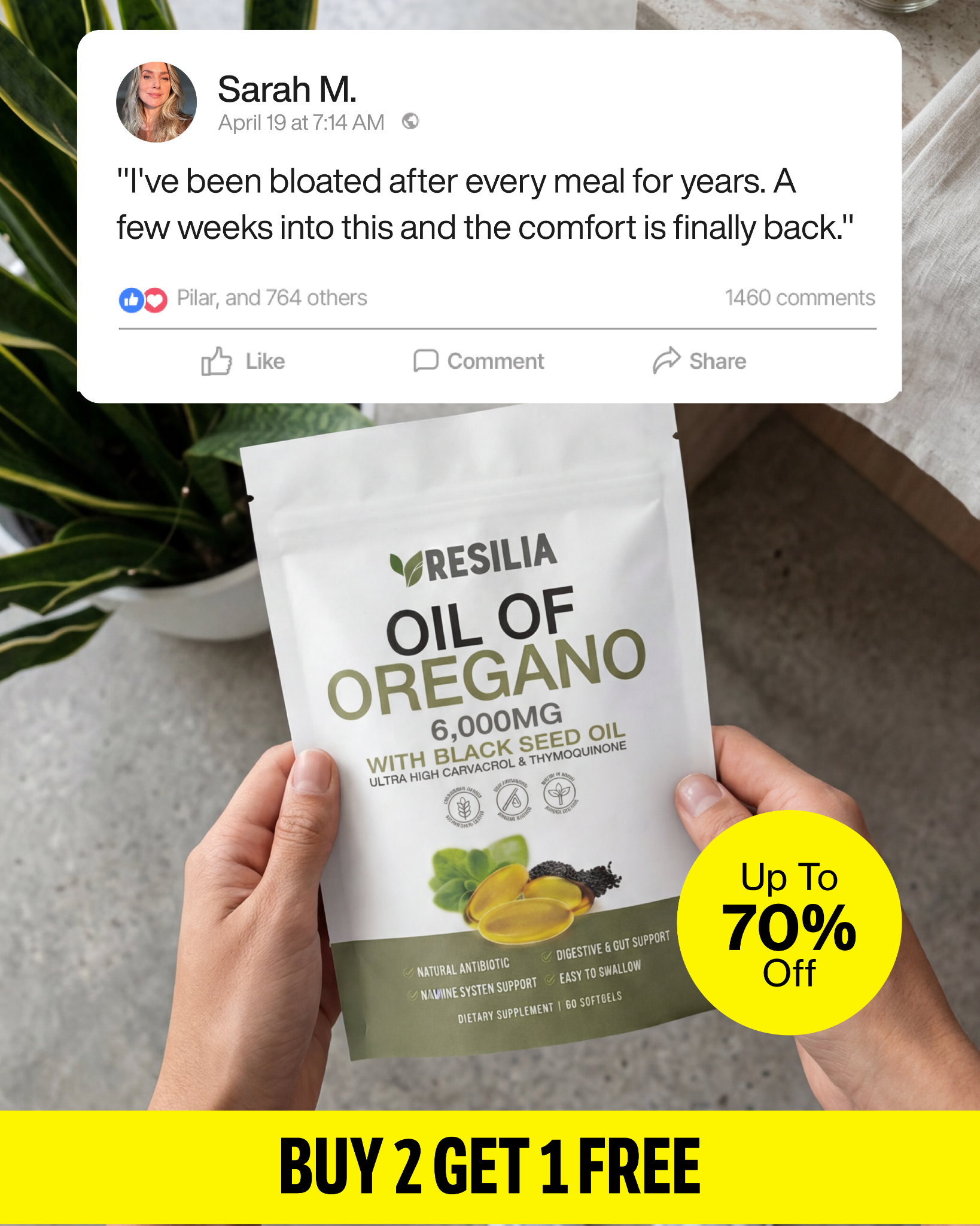 After 40 Wellness Facebook ad