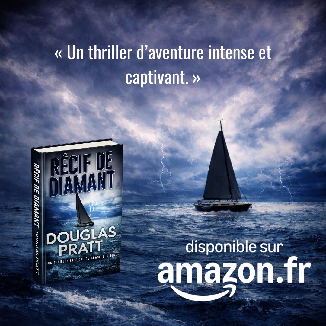 Douglas Pratt Facebook ad: Lire Récif de Diamant sur Amazon
