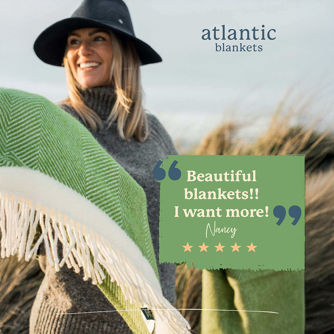 Atlantic Blankets Facebook ad