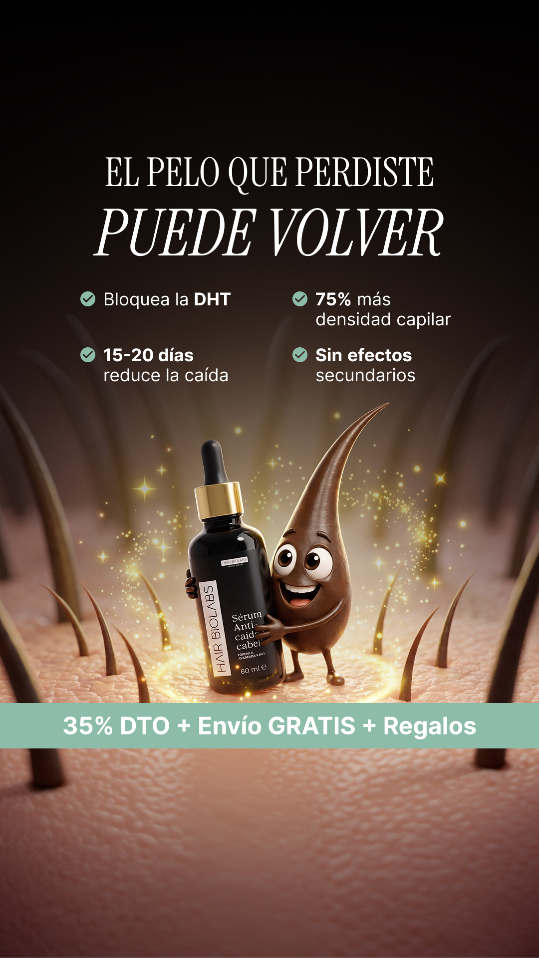 Hair Biolabs Facebook ad