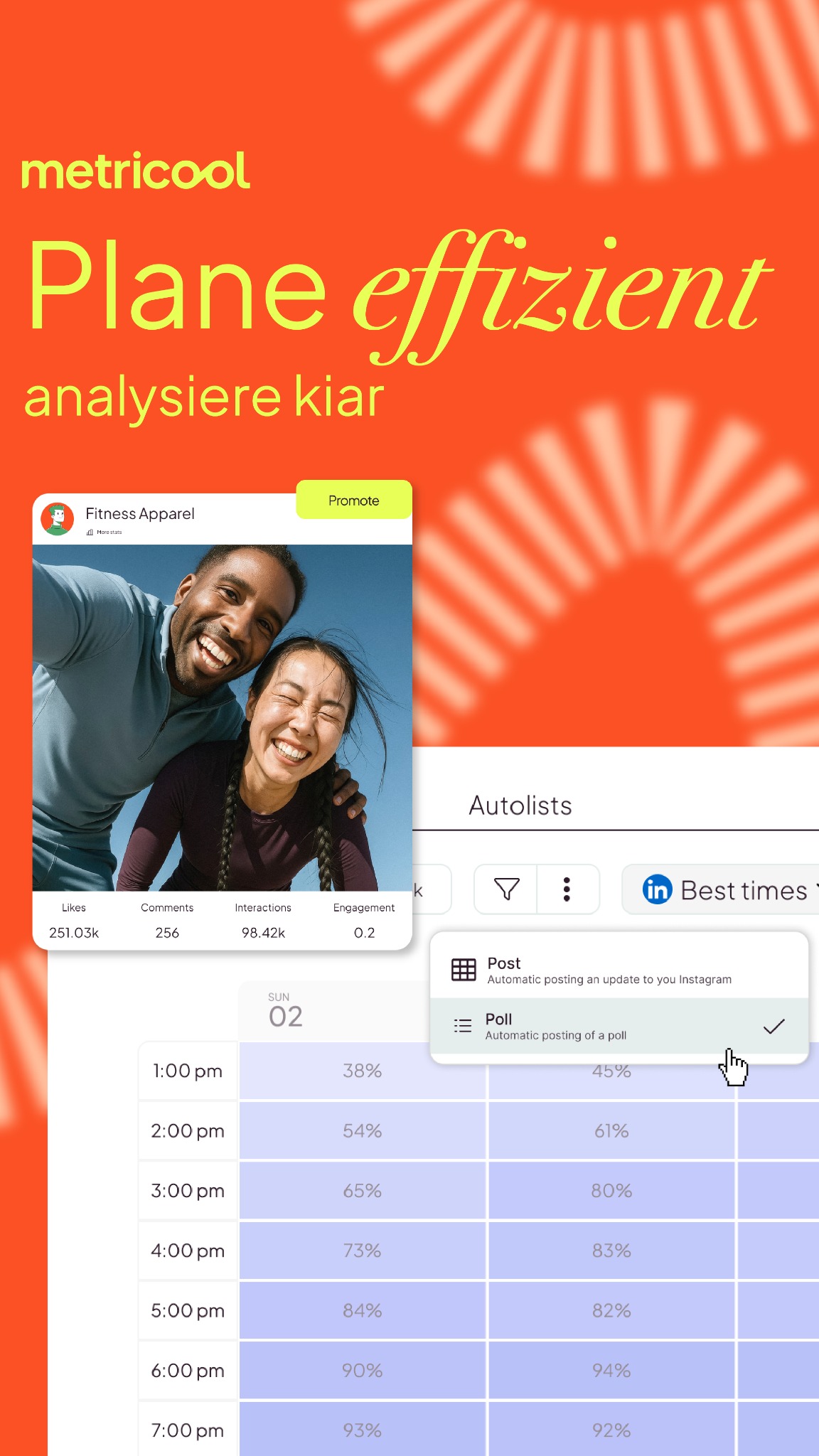 Metricool de Facebook ad