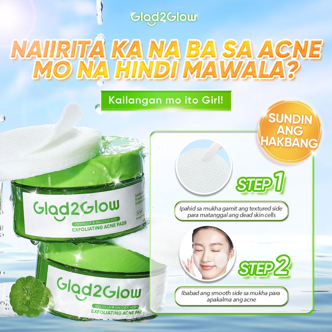 Glad2Glow'Philippines Facebook ad