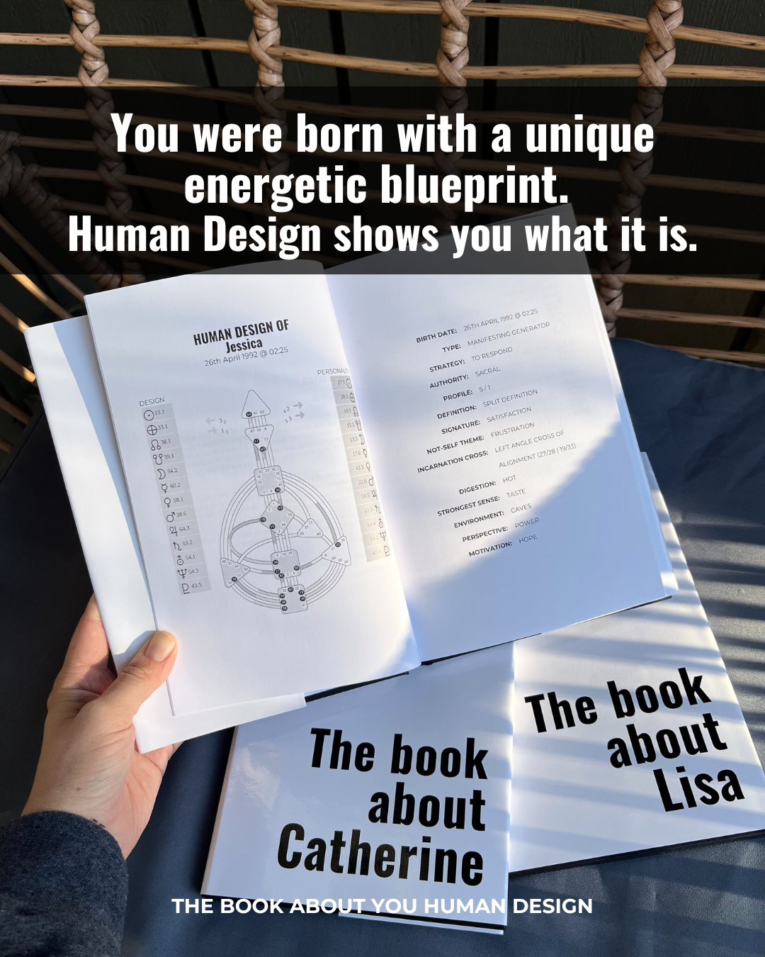 The Book About You Facebook ad
