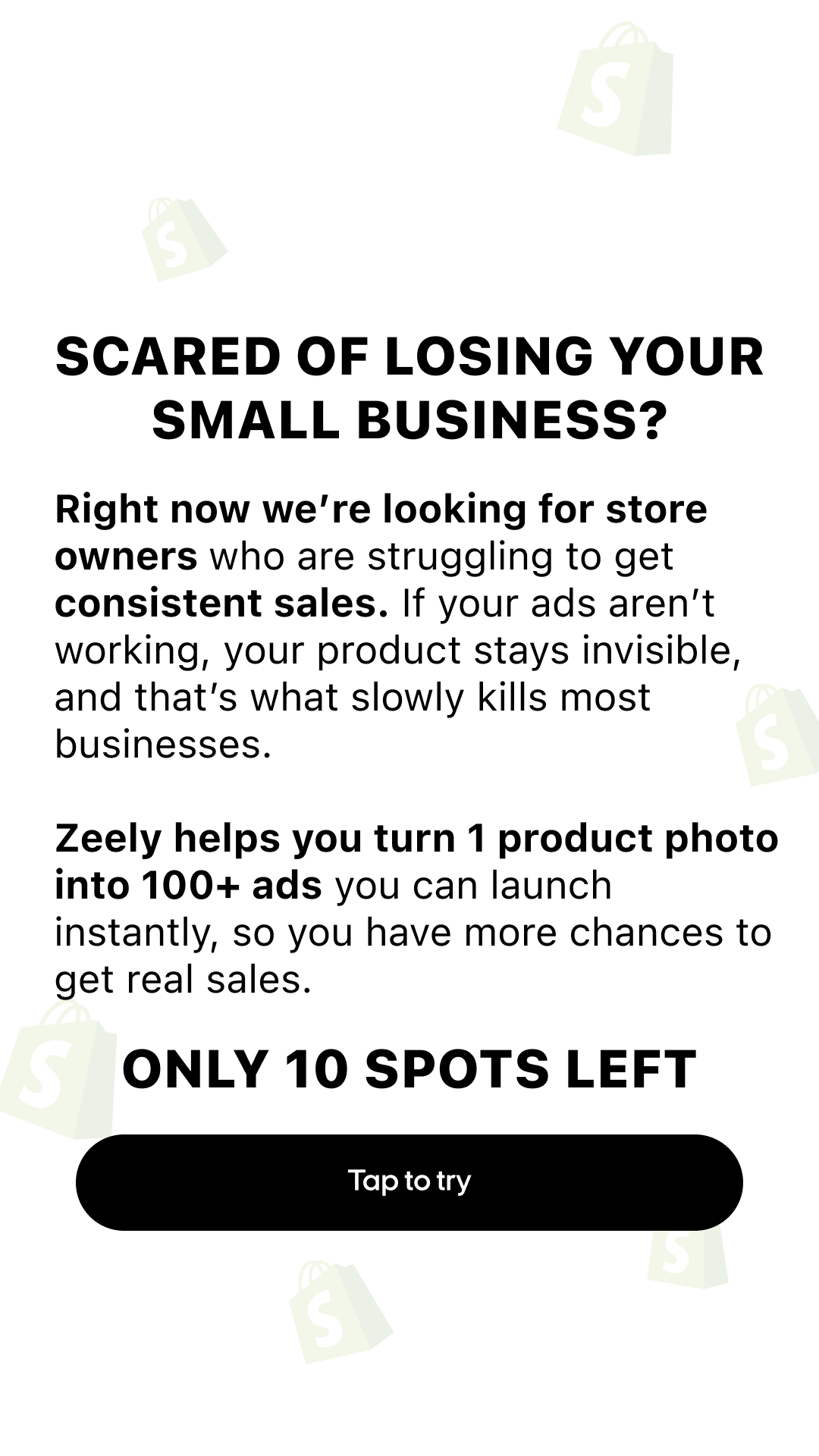 Zeely: AI Ads Maker Facebook ad