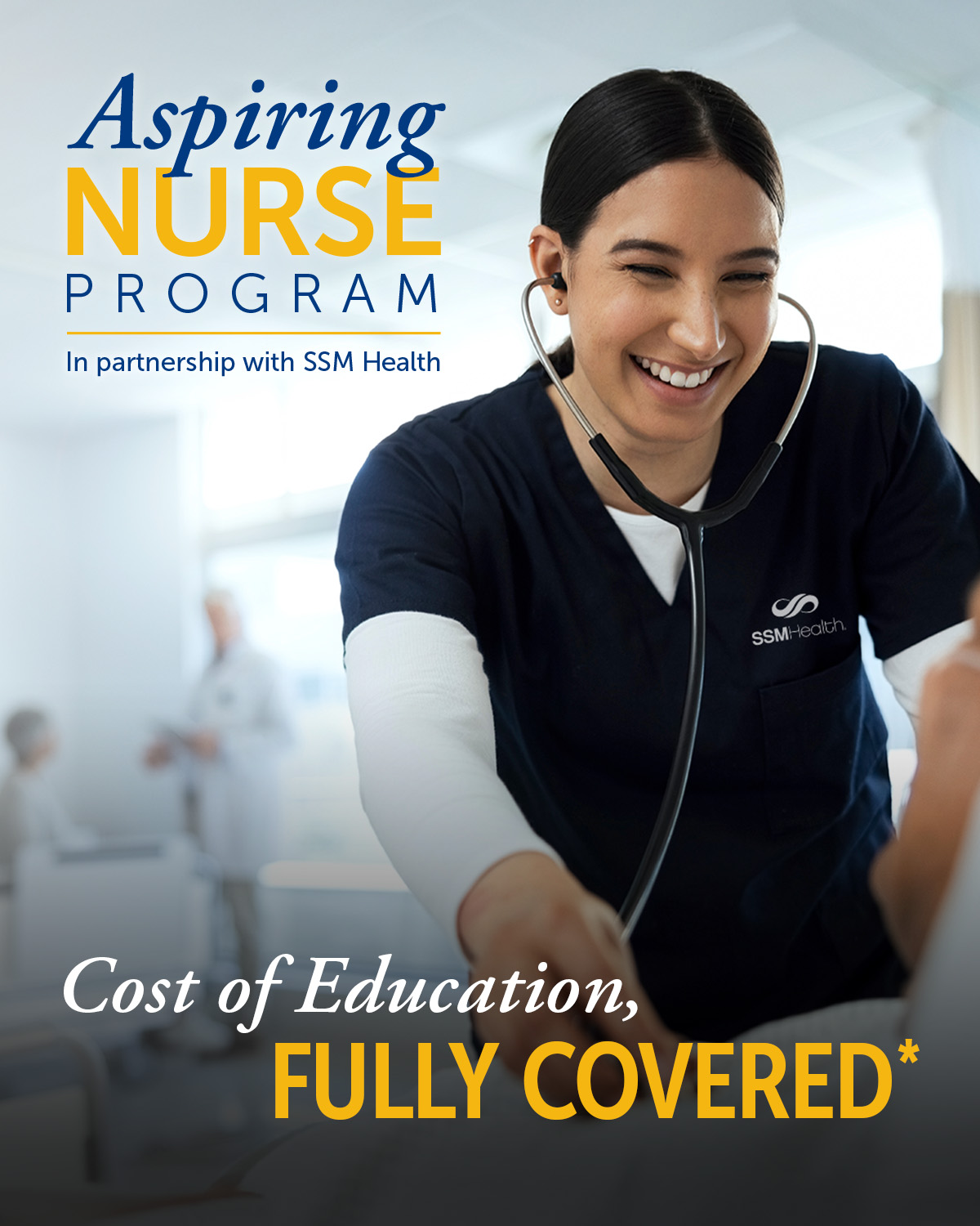 Chamberlain University Facebook ad