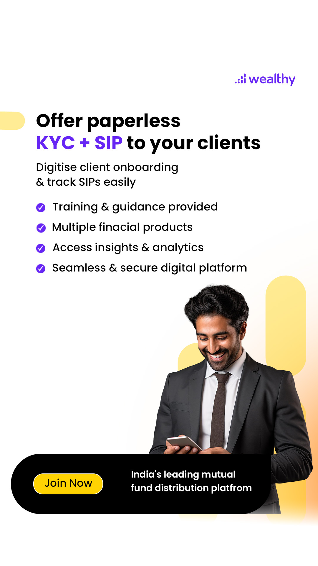 Wealthy Facebook ad