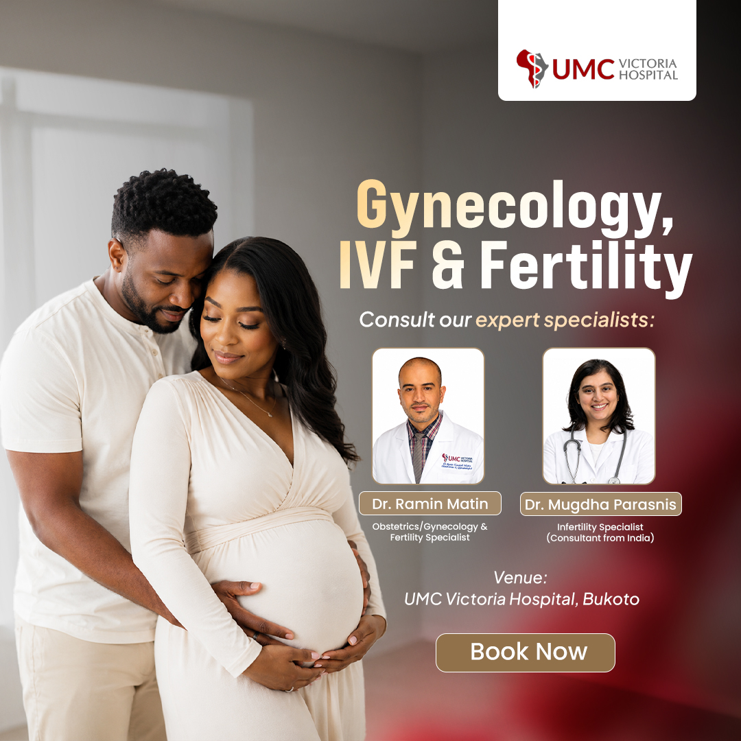 UMC Victoria Hospital - Uganda Facebook ad: Gynecology, IVF & Fertility, Kampala