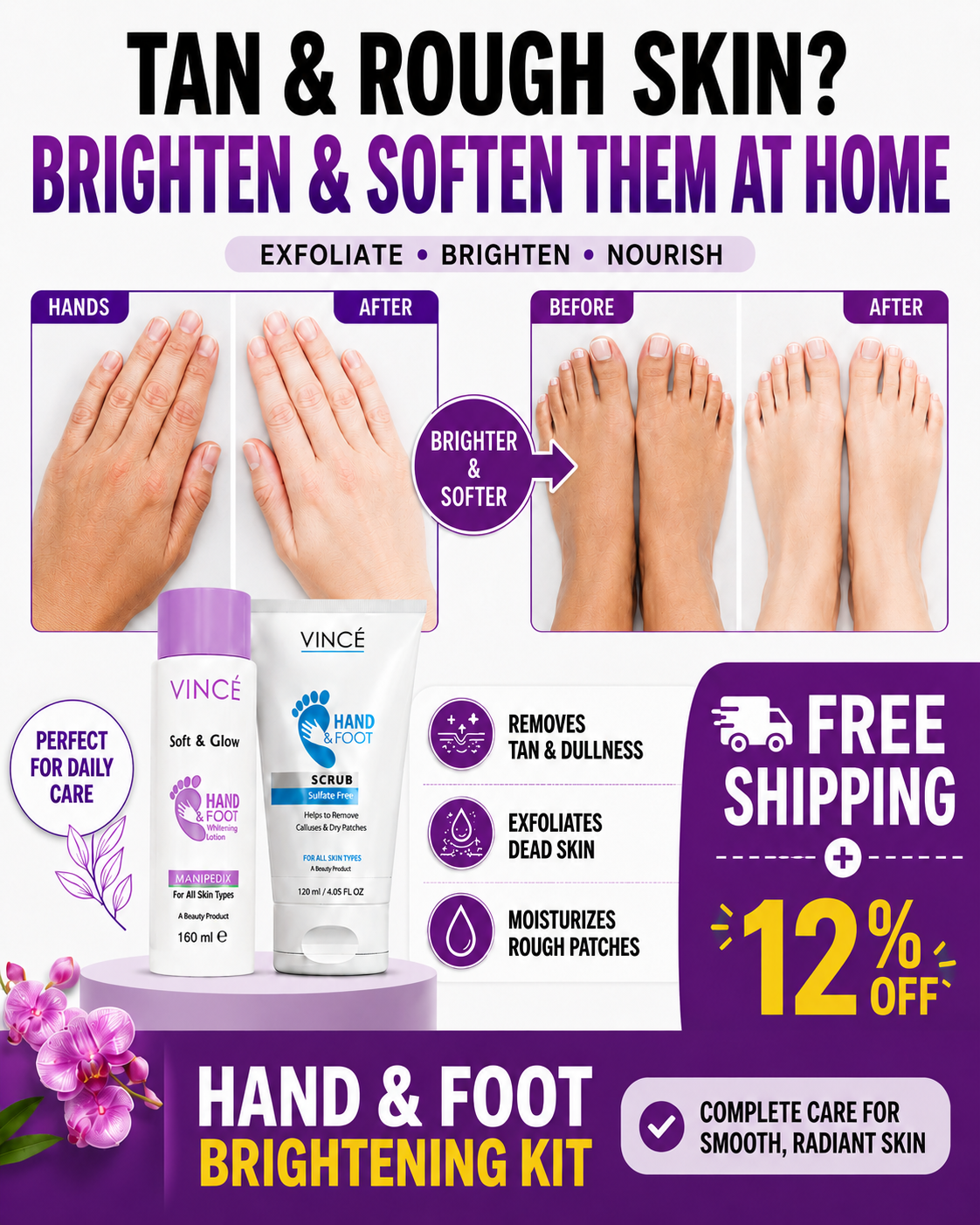 Vince Care Facebook ad