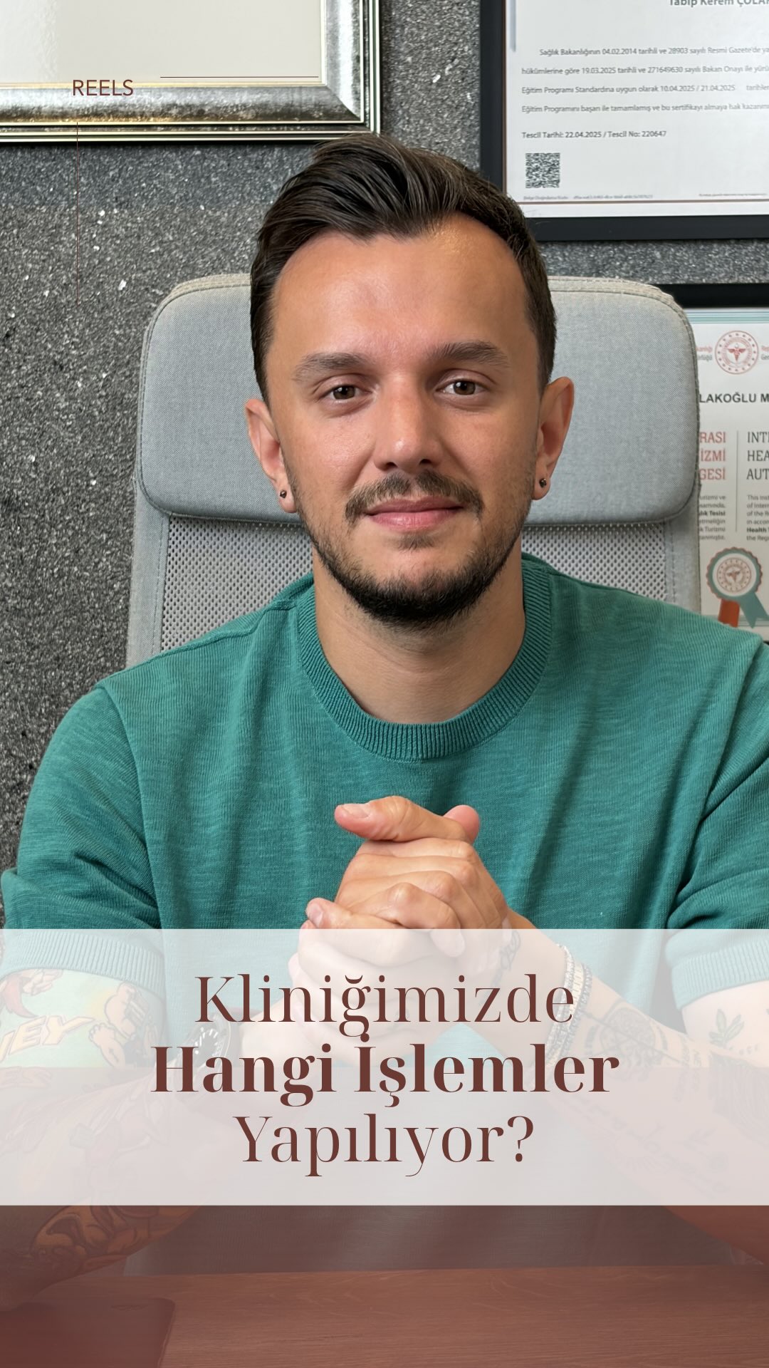 Dr Kerem Çolakoğlu Facebook ad: Kliniğimizde medikal estetik uygulamalar, kişinin…