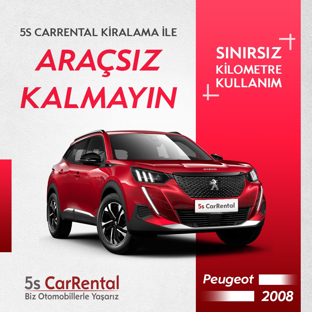 5s CarRental Facebook ad: 5S CarRental ile yapacağınız 1 gün ve 3…