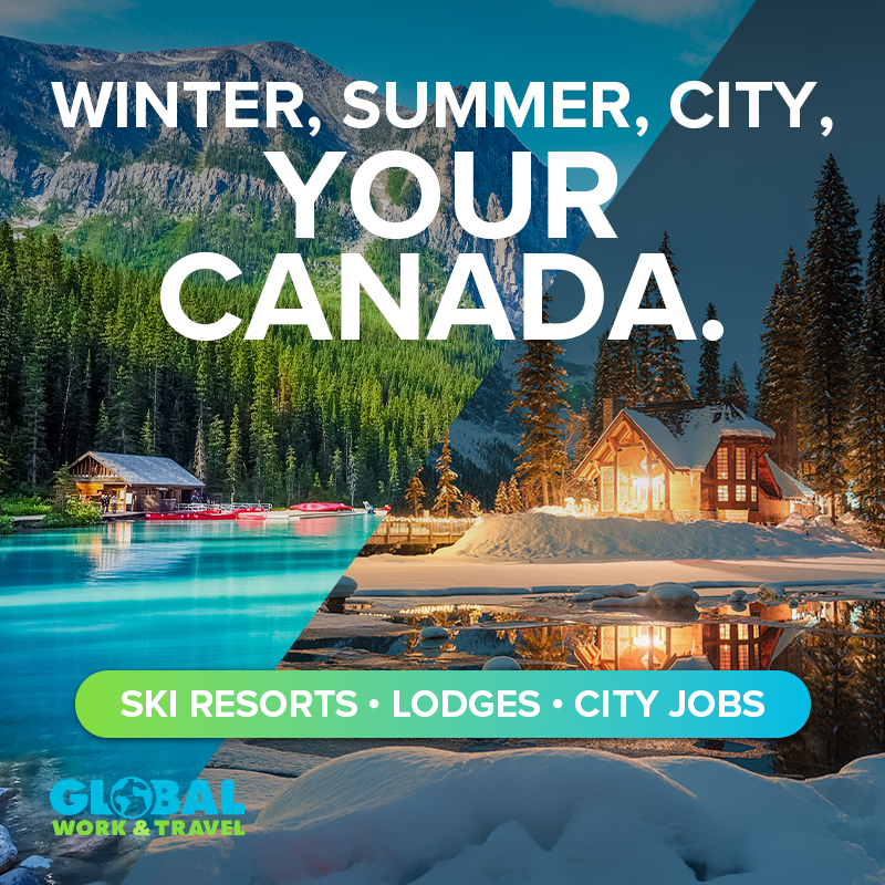 Global Work & Travel Facebook ad
