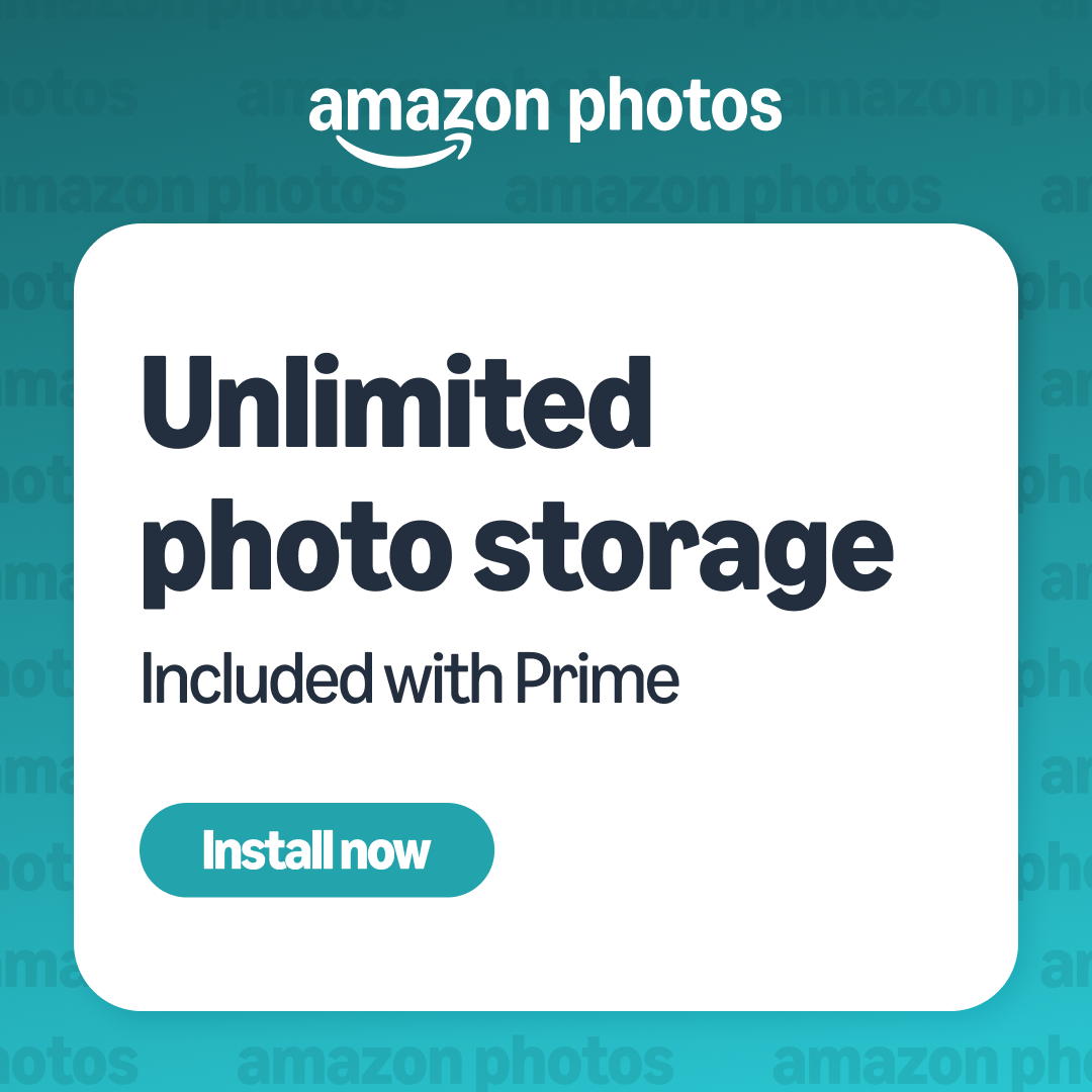 Amazon Photos Facebook ad