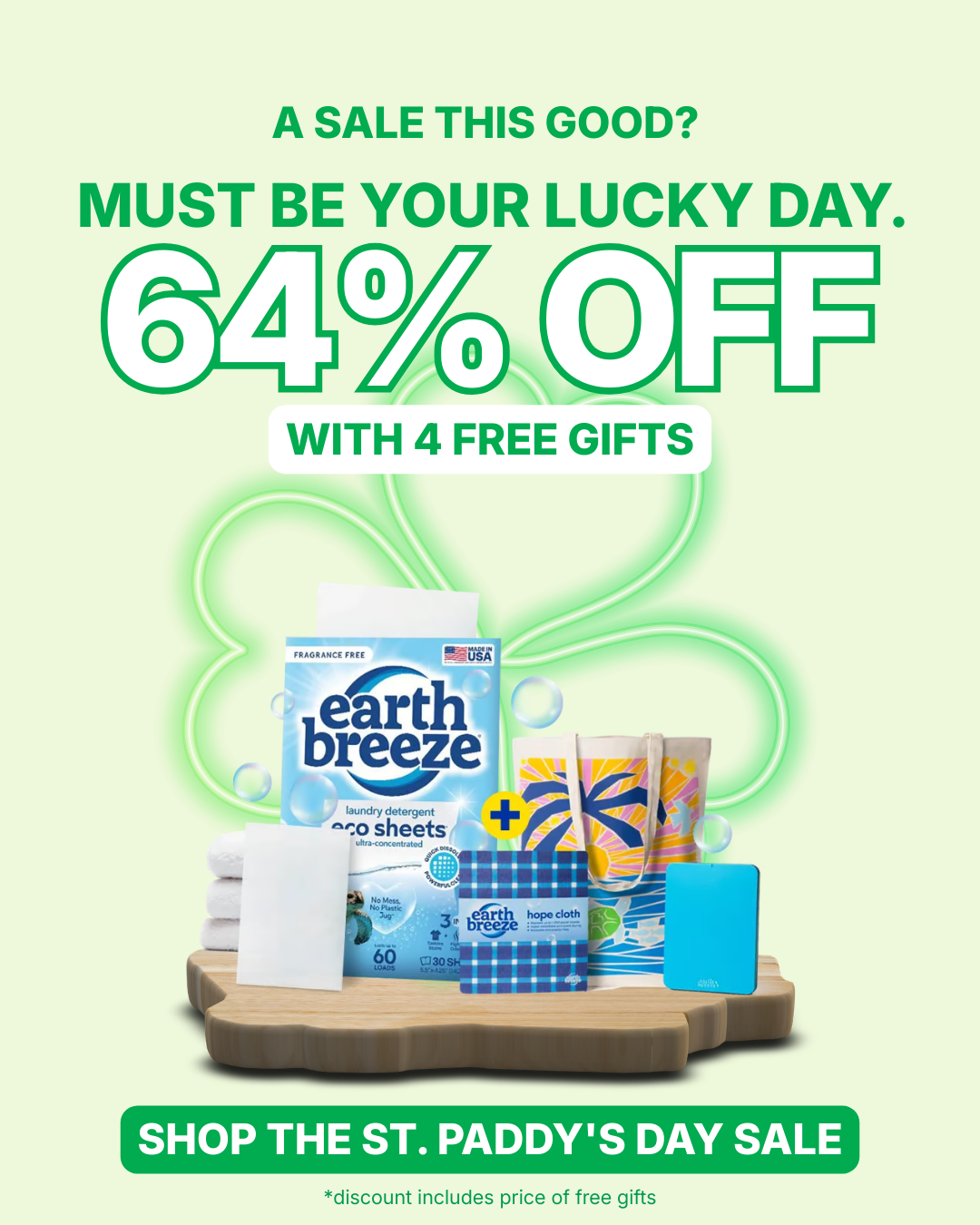 Earth Breeze Facebook ad