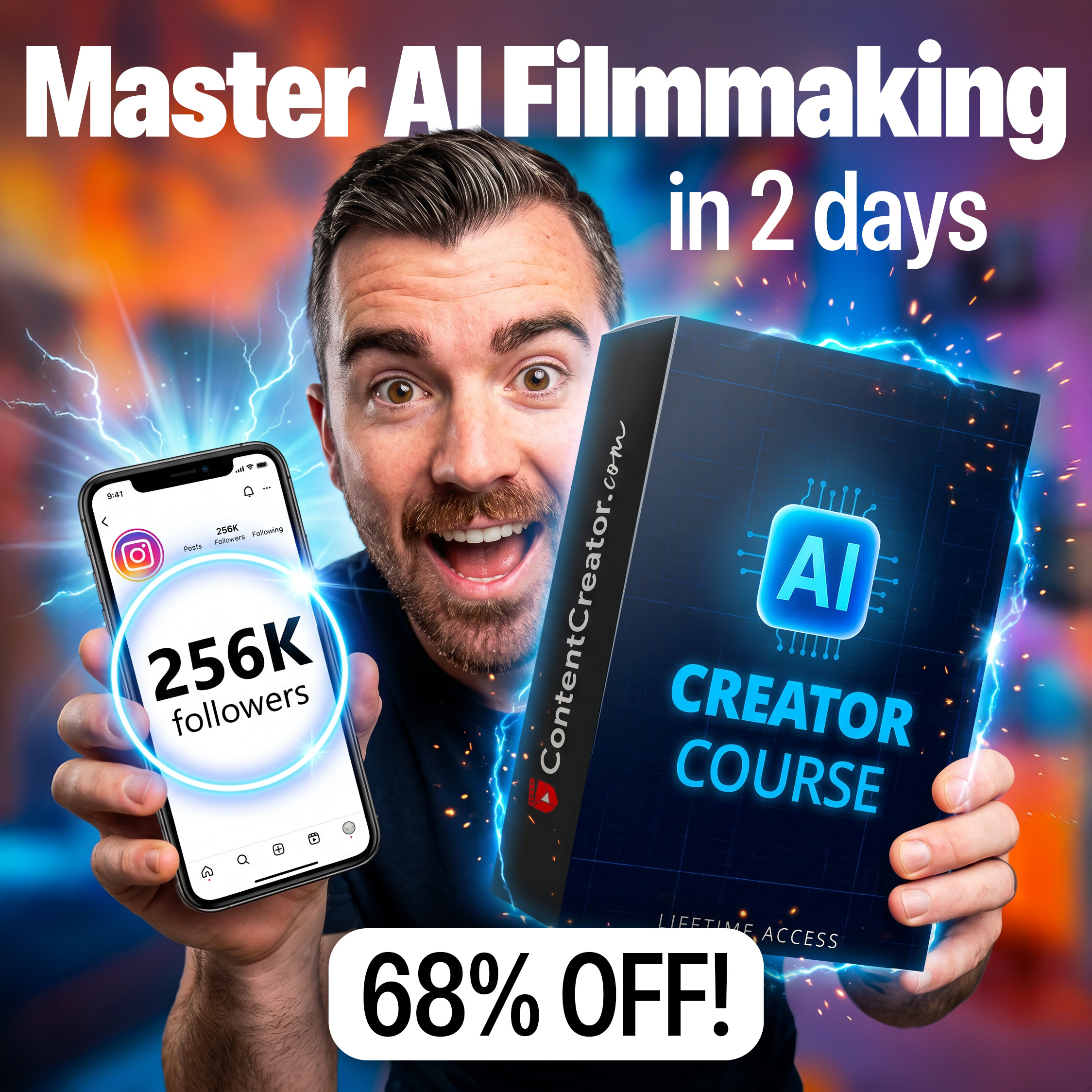 Content Creator.com Facebook ad