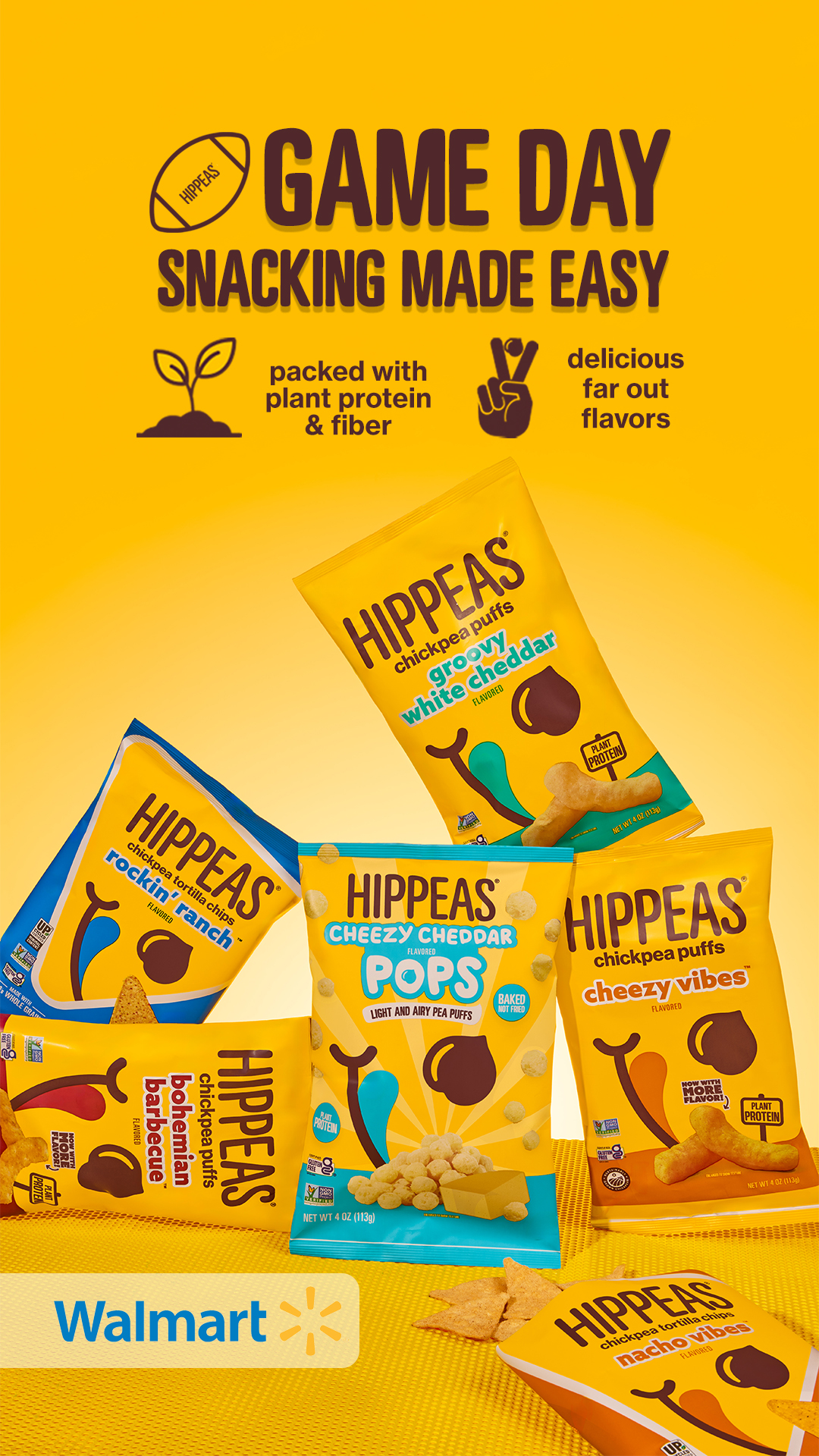 Hippeas USA Facebook ad from Jan 12, 2026