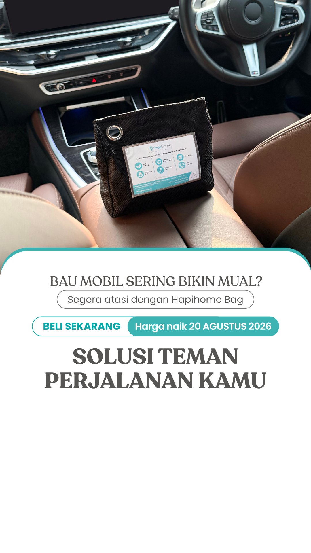 Hapihome.indonesia Facebook ad: CAR BLACK (400g x 3 Pcs) Standing Pouch Bundle Pack