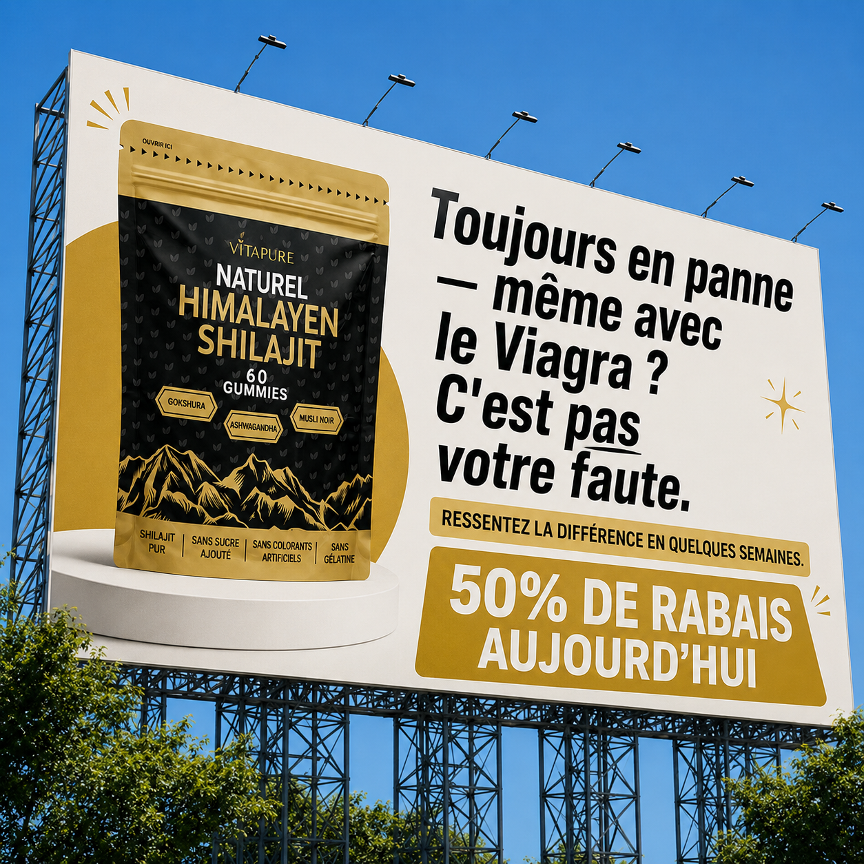 Santé Masculine Facebook ad