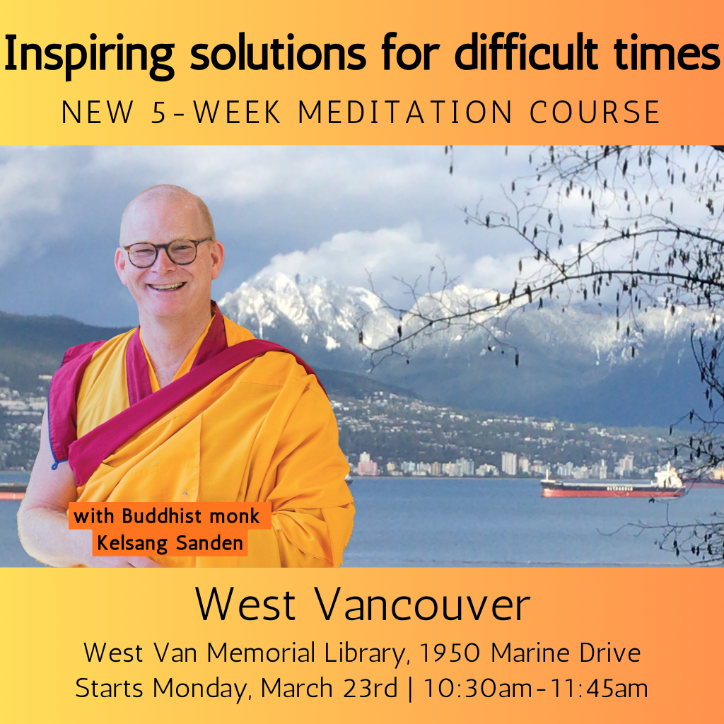 Kadampa Meditation Centre Vancouver Facebook ad from Mar 2, 2026