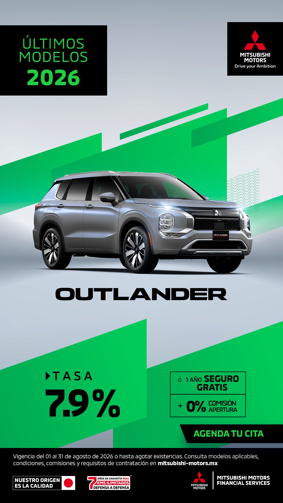 Mitsubishi Motors De México Facebook ad