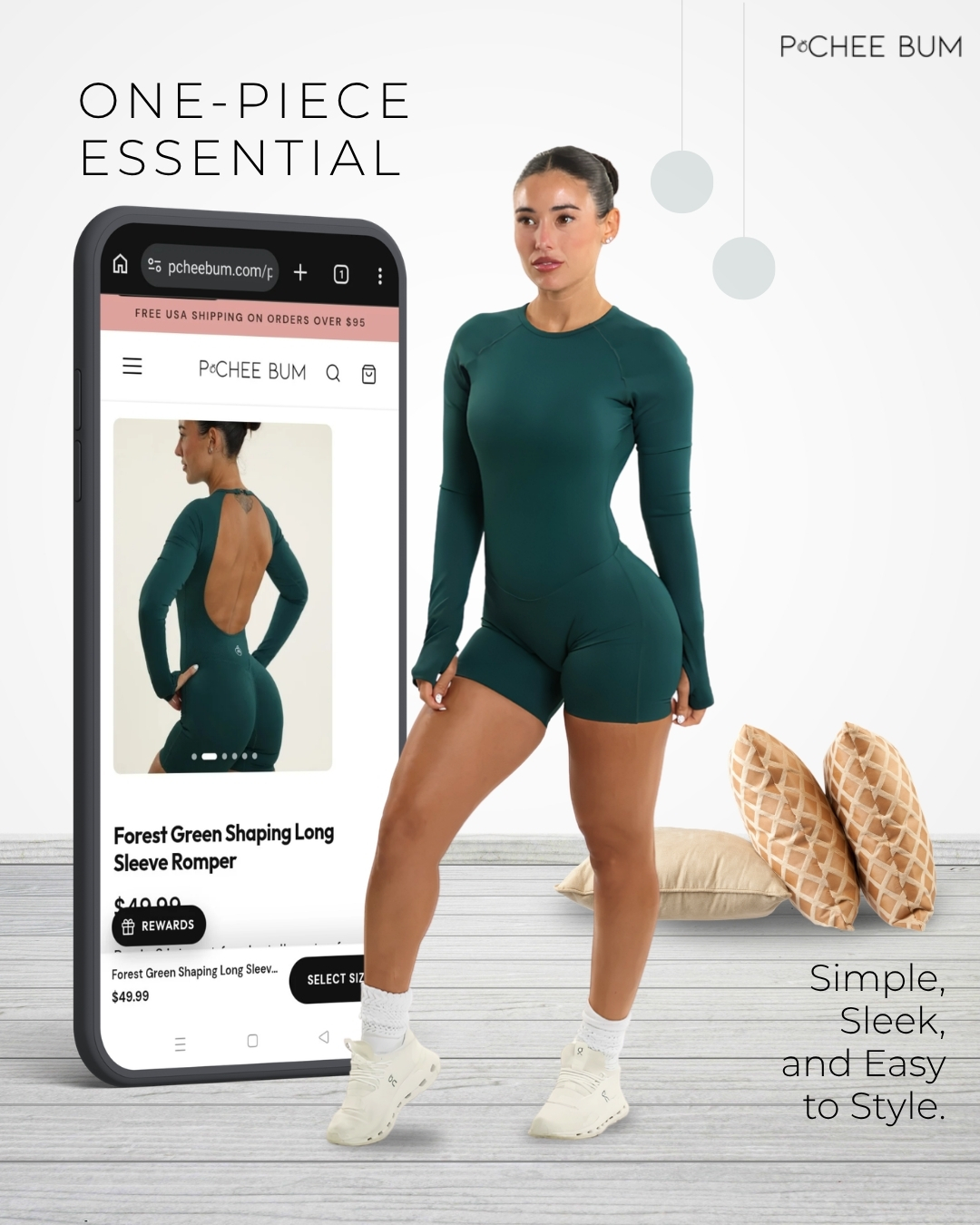 Pcheebum Facebook ad: Meet the New One-Piece Essential