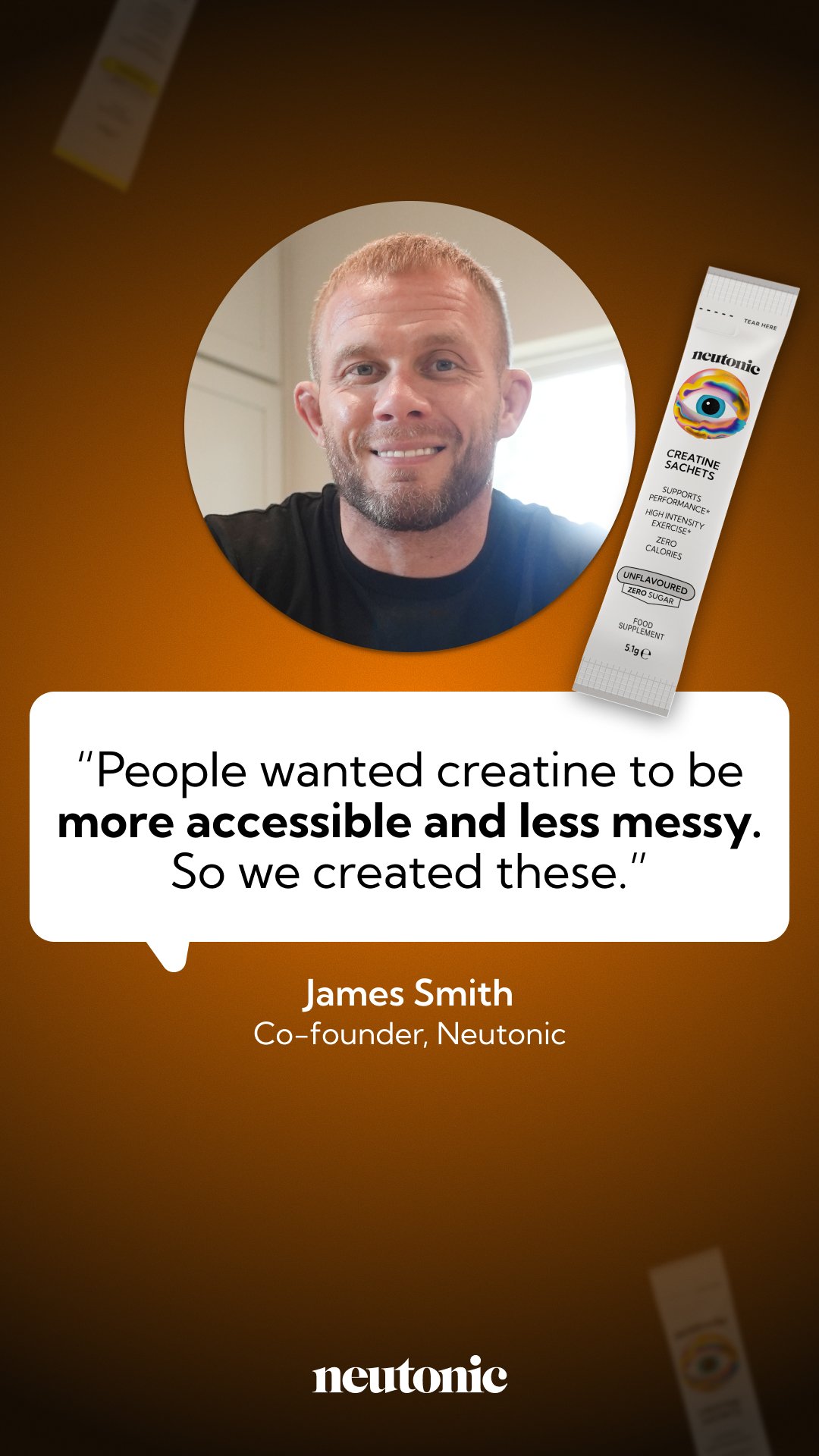 James Smith Facebook ad