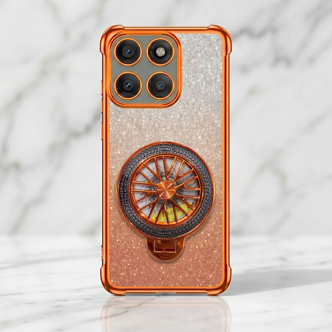 NUUcovers Facebook ad: Motorola Edge 60 Pro 5G Cosmic Orange Case