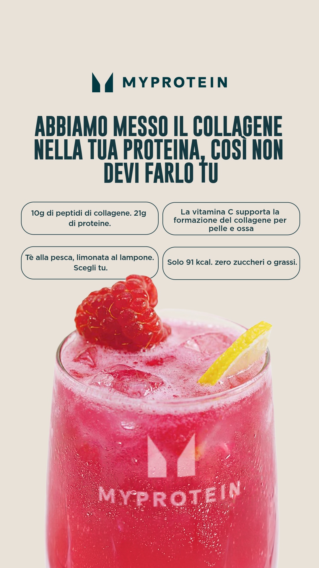 Myprotein Facebook ad