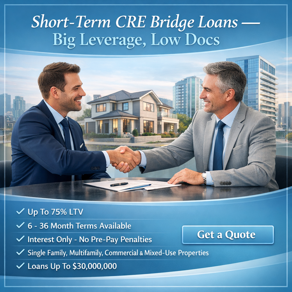 CoreSource Capital Facebook ad: Investment Real Estate Loans