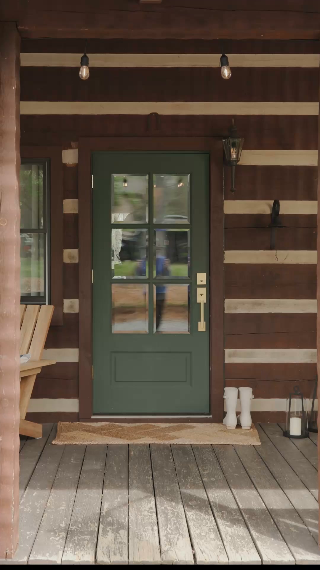 Pottery Barn Facebook ad: I would describe our cabin as charming and…