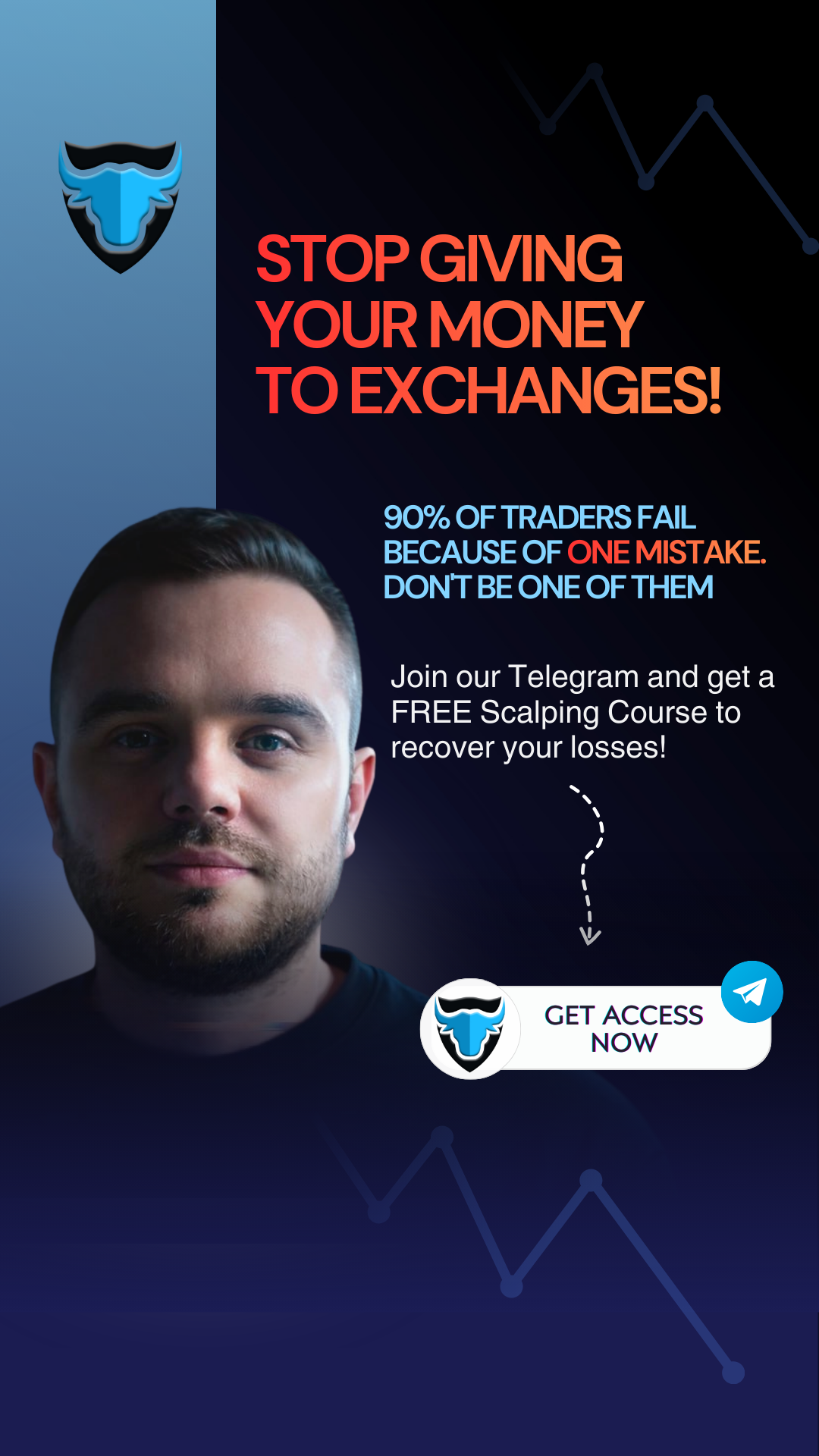 Bikotrading Accademy Crypto trading Facebook ad from Jun 2, 2026