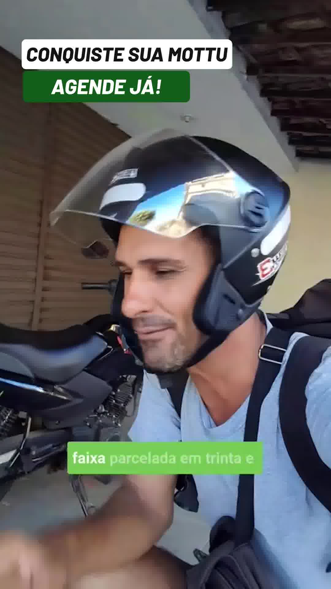Mottu Facebook ad: Aqui você não precisa de crédito para sair de Moto Zero km