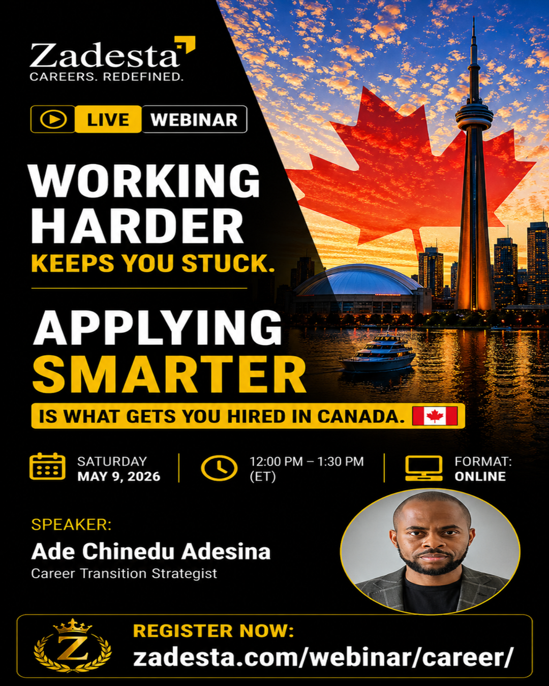ZadestaGroup Facebook ad: Working Harder Keeps You Stuck