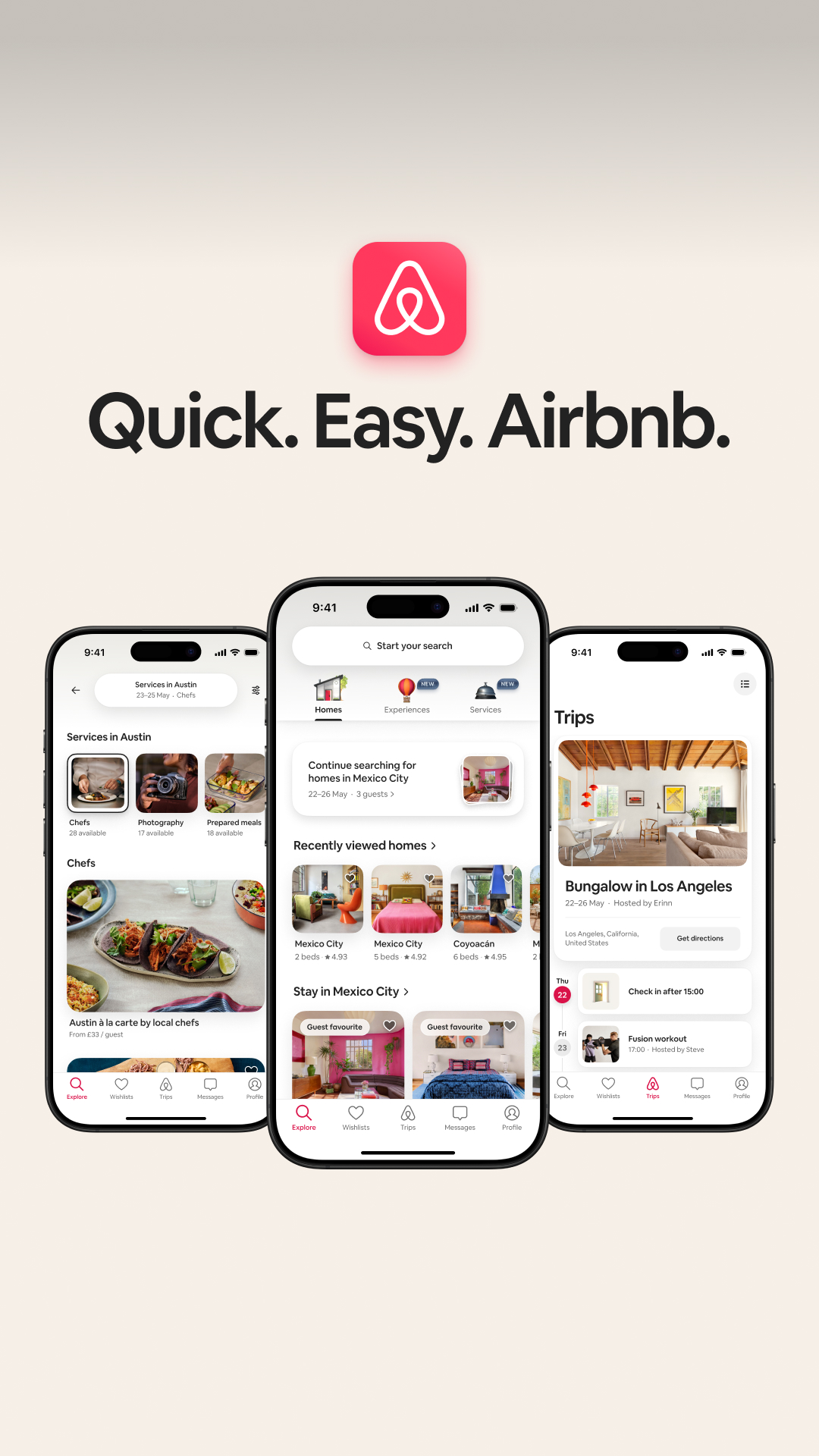 Airbnb Facebook ad