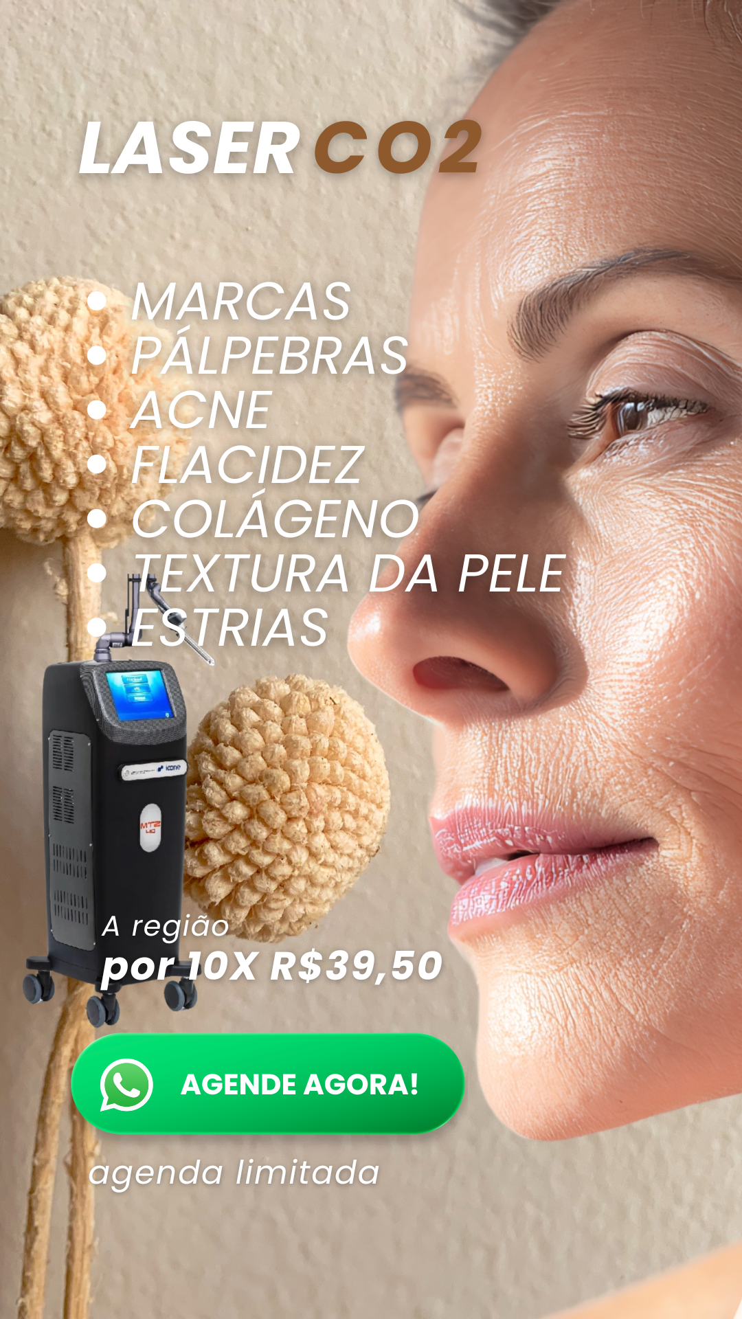 Vous Estética Facebook ad from Jun 1, 2026