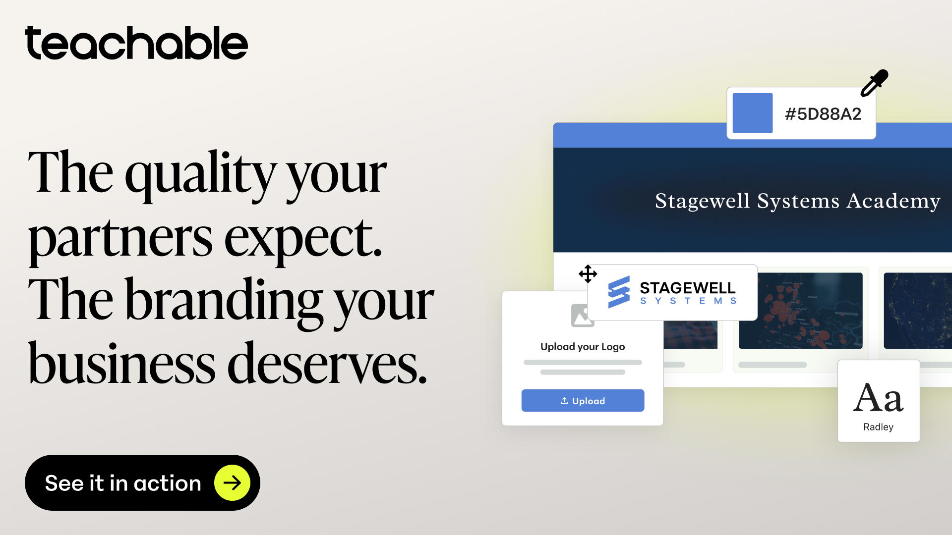 Teachable Facebook ad