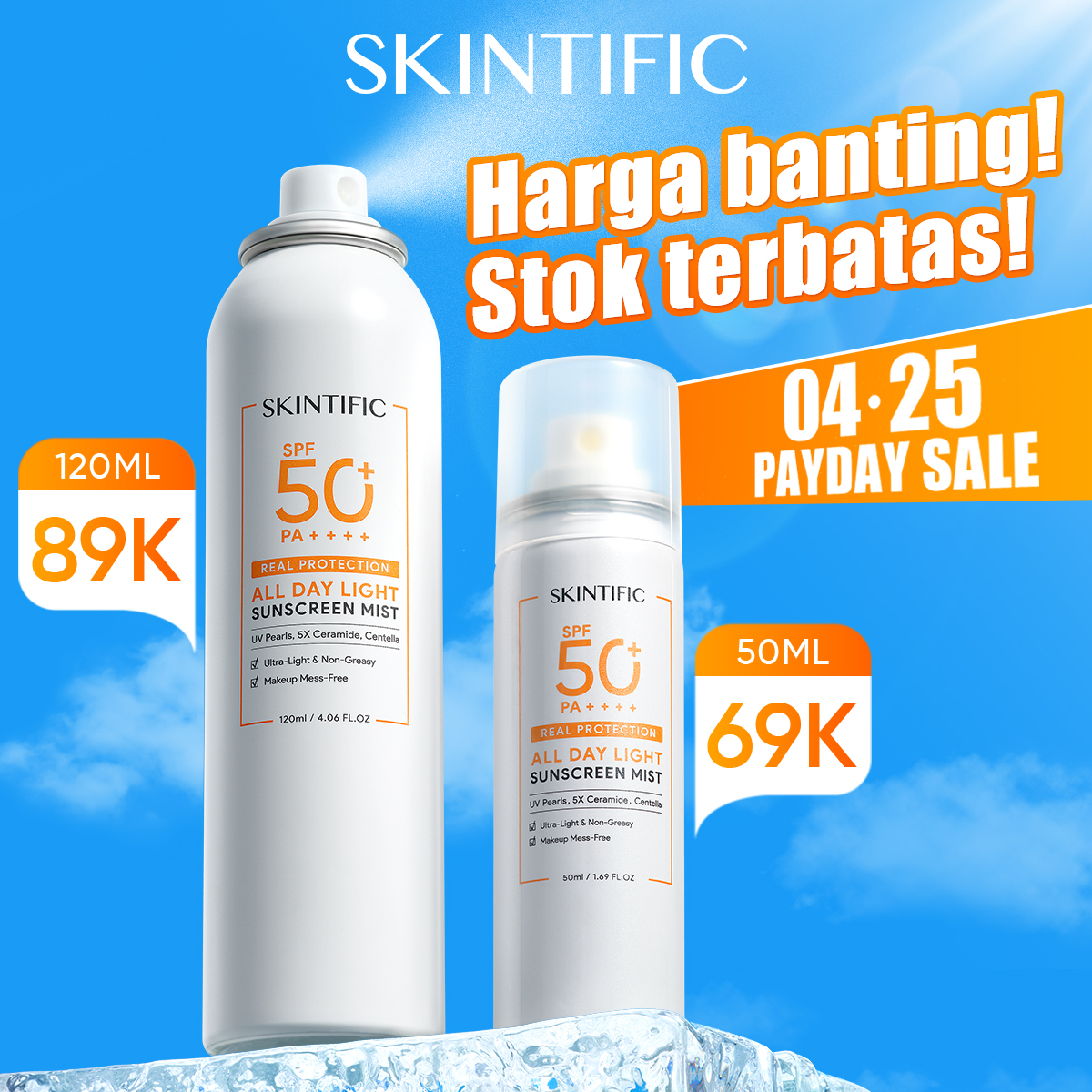 Skintific Outlet Facebook ad