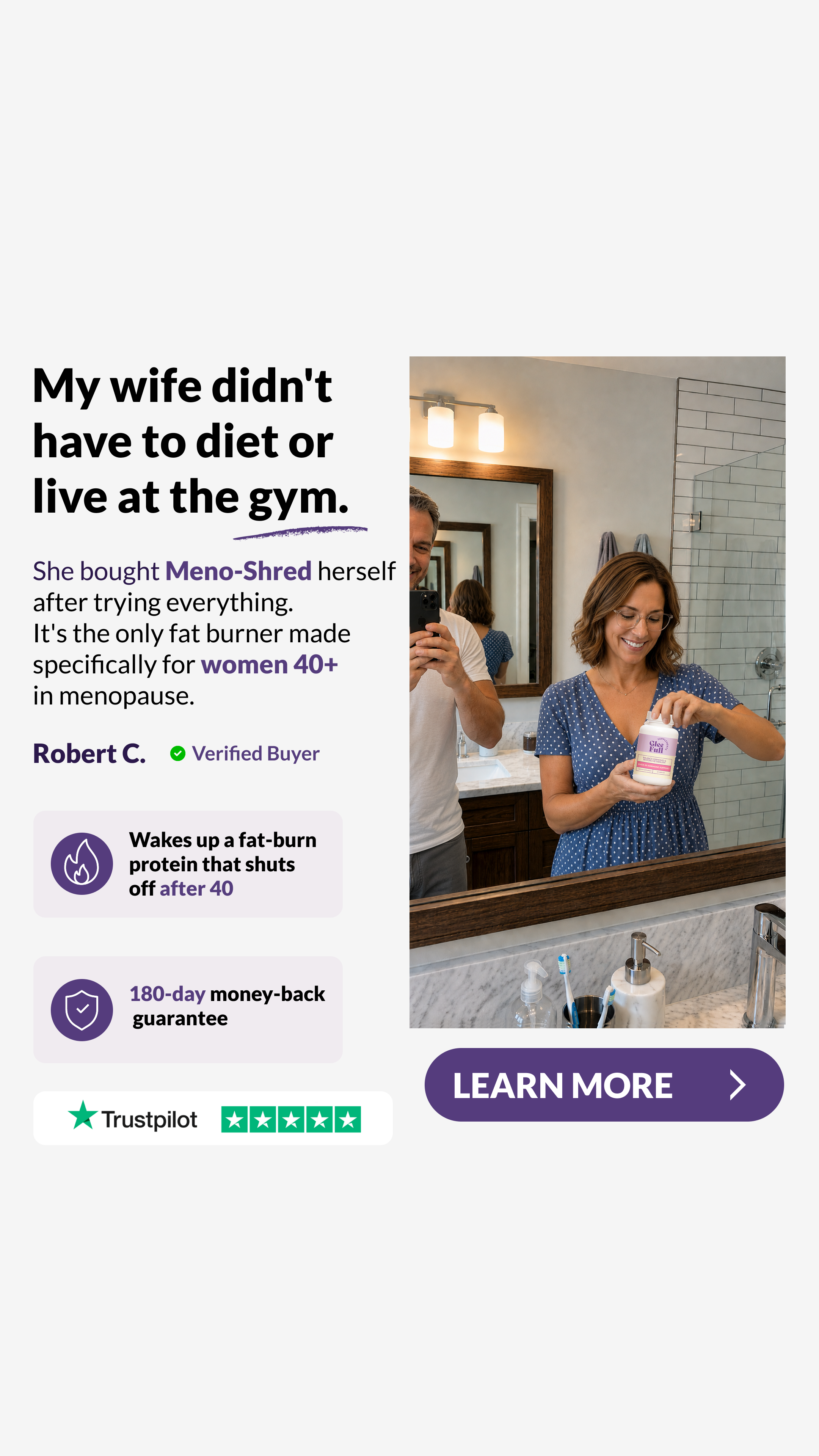 GleeFull Facebook ad