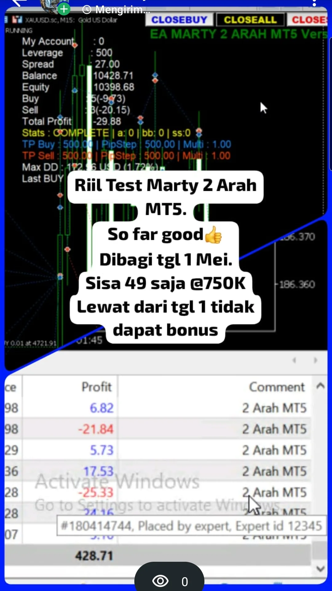 Bengkel Forex - Jasa Pembuatan Robot Forex / Expert Advisor Facebook ad from Apr 23, 2026