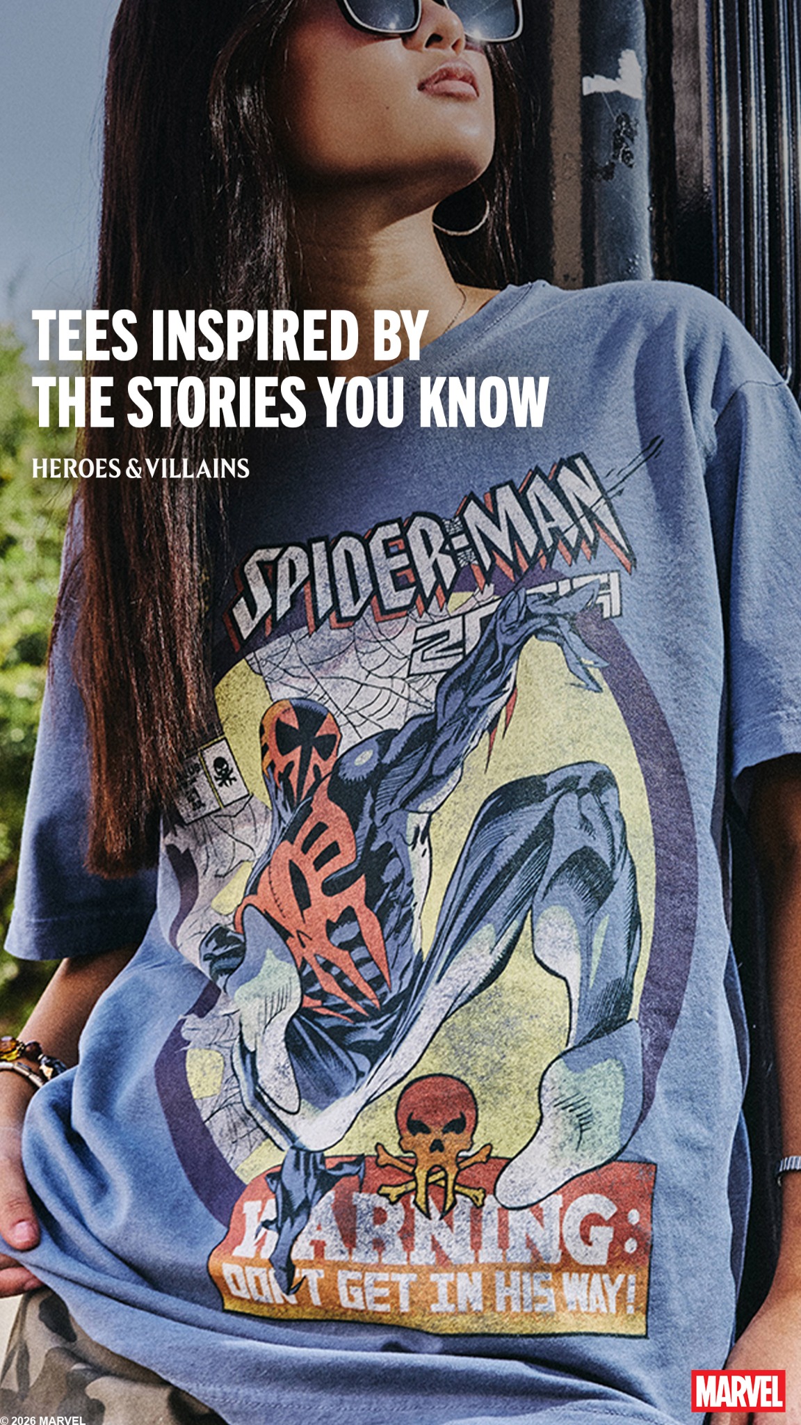Heroes & Villains Facebook ad