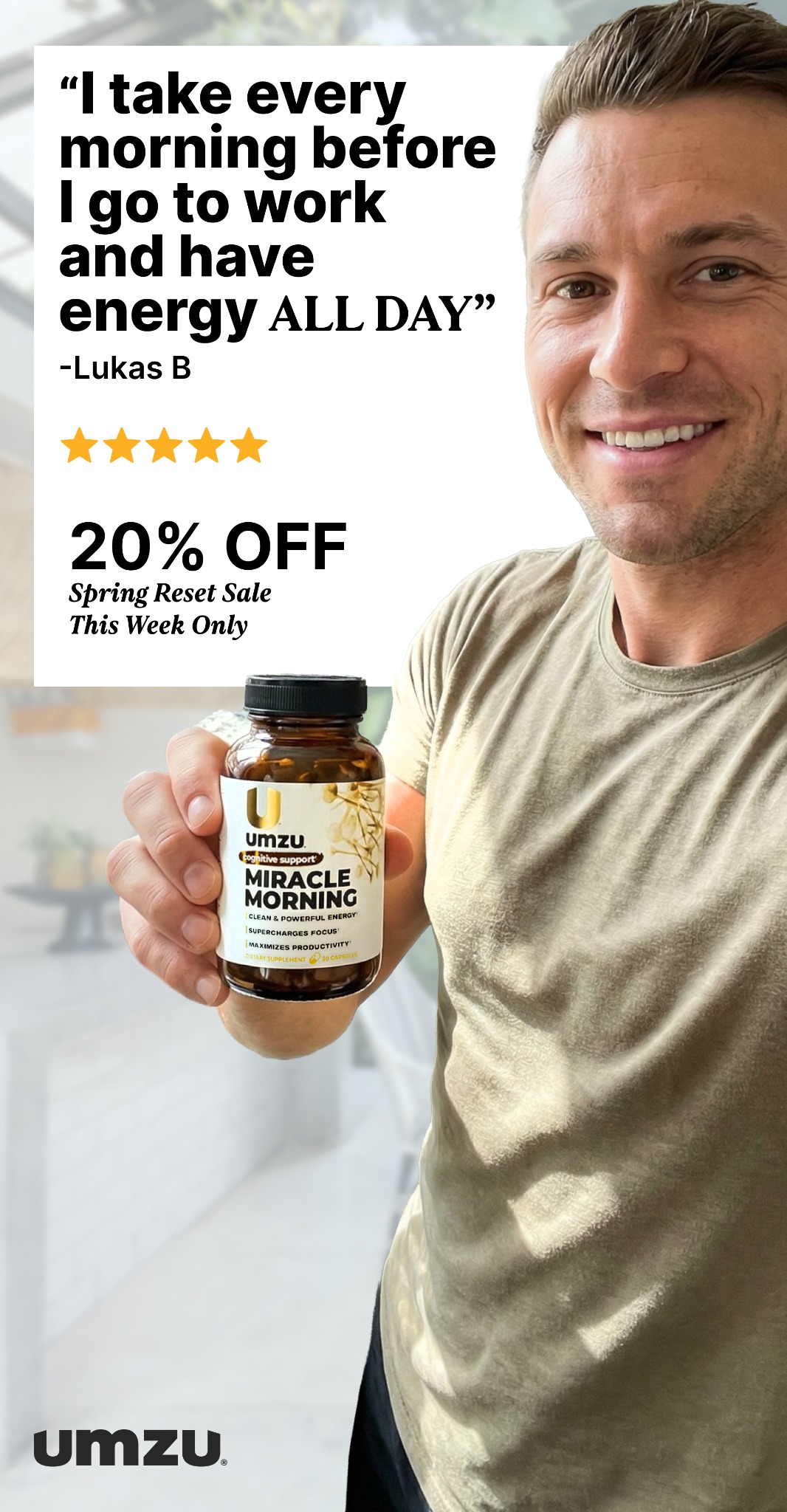 UMZU Facebook ad