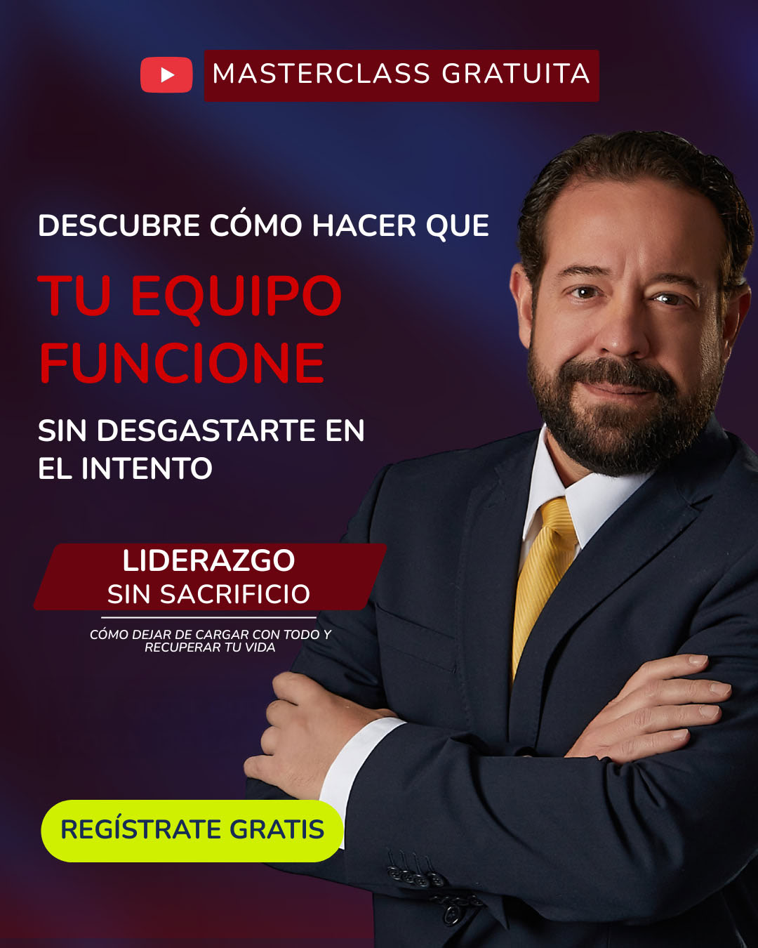 Mario Elsner Facebook ad: Delega sin que todo regrese