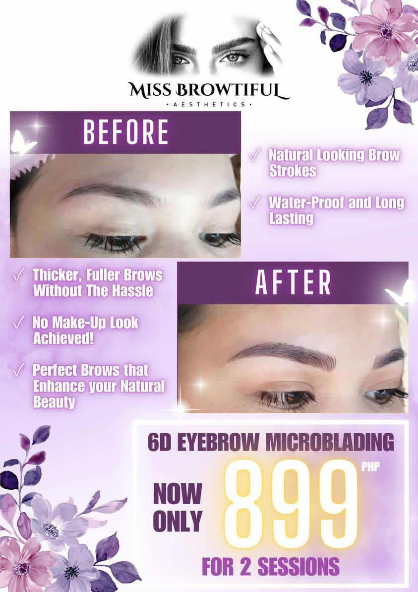 Miss Browtiful Manila Facebook ad
